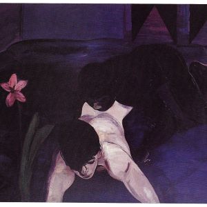 The Dark Room, 1996 - oil on canvas - 184 x 214 cm