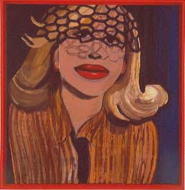 Hilde, 1997 - oil on canvas - ca 120 x 120 cm