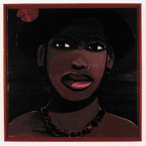 Berlinerin, 1997 - oil on canvas - ca 120 x 120 cm