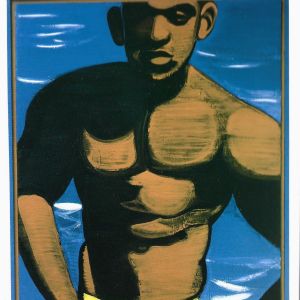 John the Babtist, 1999 - oil on canvas - 207 x 128 cm
