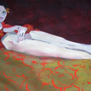 D'Après Manet, 1994 - oil on canvas - 130 x 210 cm