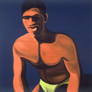 Ali, 1997 - oil on canvas - ca 120 x 120 cm