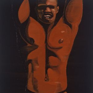 Christoph, 1997 - oil on canvas - 200 x 160 cm