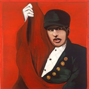 The Communist, 1997 - oil on canvas - 180 x 160 cm