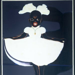 Die Tänzerin, 1998 - oil on canvas - 200 x 160 cm