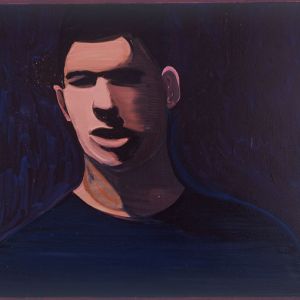 Midnight, 1997 oil on canvas - ca 100 x 1150 cm