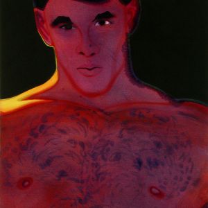 Ken, 2000 - acrylic on canvas - 150 x 100 cm