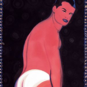 Philip, 2000 - acrylic on canvas - 220 x 150 cm