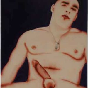 Stephan, 2000 - acrylic on canvas - 220 x 150 cm