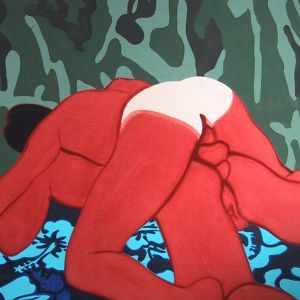Der Garten der Lüste, 20001 - acrylic on canvas - 150 x 200 cm