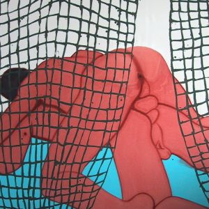 Der Garten der Lüste II, 20001 - acrylic on canvas - 150 x 200 cm