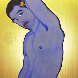 Rocco, 2000 - acrylic on canvas - 220 x 150 cm
