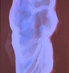 Kleine Madonna, 2001 - acrylic on canvas - ca 40 x 20 cm