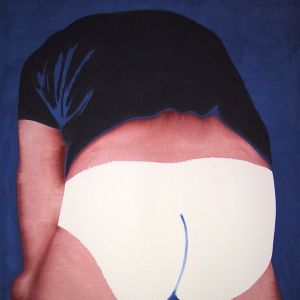 BUTCH!, 2001 - acrylic on canvas - ca 120 x 100 cm