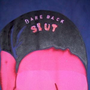 Bareback Slut, 2001 - acrylic on canvas - ca 120 x 100 cm