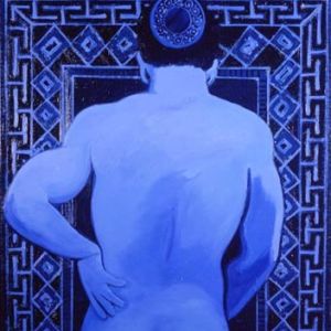 Oriental Night, 2001 - oil on canvas - 200 x 160 cm