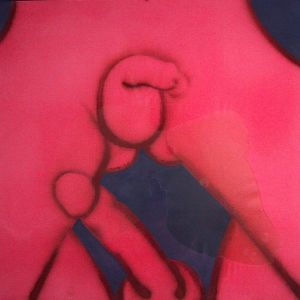 Rohypnol II - acrylic on canvas - ca 120 c 120 cm