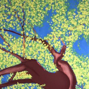 Tiergarten, 2001 - acrylic on canvas - ca 200 x 160 cm