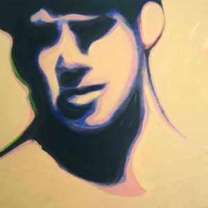 Adonis, 2001 - oil on canvas - ca 40 x 40 cm