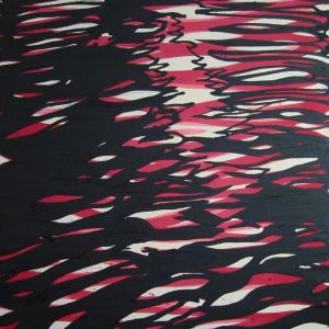 River Amstel (Evening), 2002 - oil and acrylic om canvas - 220 x 150 cm