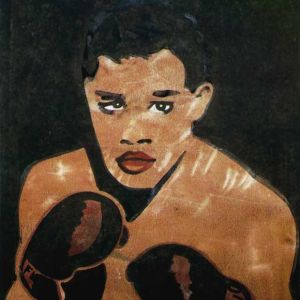 Joe, 2002 - tempera on canvas - ca 130 x 100 cm