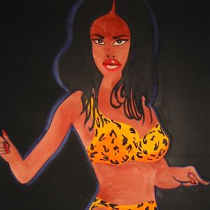 Verona, 2002 - tempera on canvas - 225 x 150 cm
