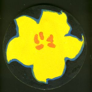 For Diulio, 2002 - tempera on canvas - ca 20 x 20 cm