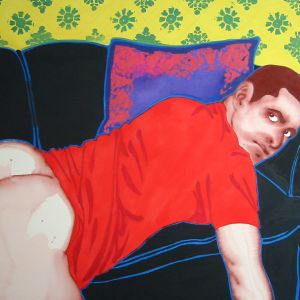 Latin Lover, 2003 - acrylic on canvas - ca 150 x 200 m