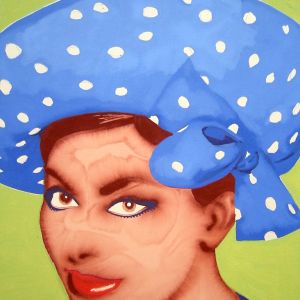 Bunte V, 2003 - acrylic on canvas - 70 x 100 cm