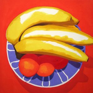 Still Life II, 2003 - oil on canvas - ca 100 x 100 cm