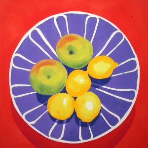 Still Life, 2004 - acrylic on canvas - ca 100 x 100 cm