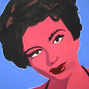 Hollywood, 2003 - oil on canvas - 100 x 70 cm