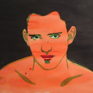 Achmed, 2003 - watercolor on paper - 60 x 90 cm