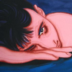Chase, 2003 - acrylic on canvas - 70 x 100 cm