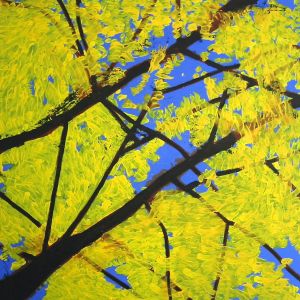 Spring, 2003 - oil on canvas - ca 150 x 150 cm