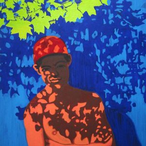 Shadow, 2004 - oil on canvas - 220 x 150 cm