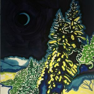 Winter-Lanscape, 2004 - oil on canvas - 220 x 150 cm