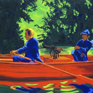 Hugo und Dietrich, 2005 - oil on canvas - 130 x 190 cm