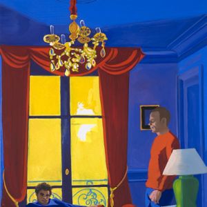 L'Impact, 2005 - oil on canvas - 150 x 100 cm
