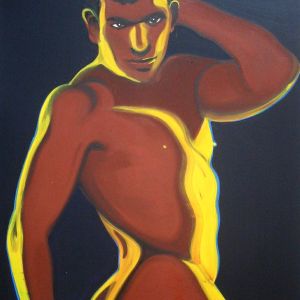 Hot Arab, 2006 - oil on canvas - 150 x 200 cm
