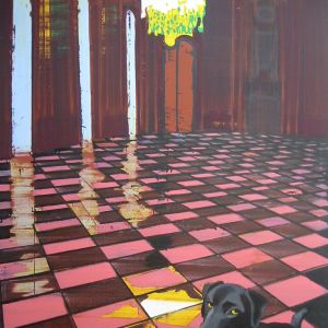 Royal Palace, 2006 - oil on canvas - 190 x 130 cm