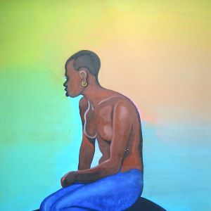 Sirène, 2006 - oil on canvas - 190 x 130 cm