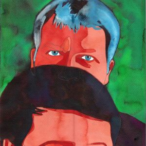 VN (cover) II, 2006 - watercolor on paper - 29,7 x 21 cm