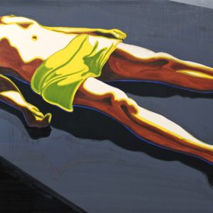 Descent from the Cross, 2007 - oil on canvas - ca 100 x 230 cm