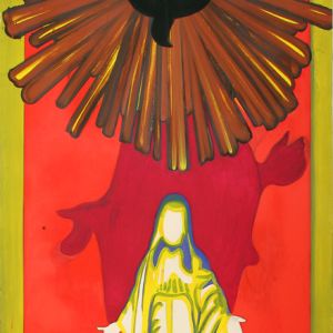 Madonna, 2007 - oil on canvas - ca 230 x 100 cm