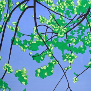 Spring, 2007 - oil on canvas - ca 120 x 120 cm