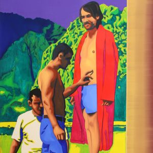 Thomas, 2007 - oil on canvas - ca 220 x 150 cm