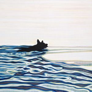baigneur, 2007 - oil on canvas - ca 150 x 220 cm