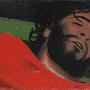 Jesus and the Storm, 2007 - oil on canvas - ca 30 x 50 cm