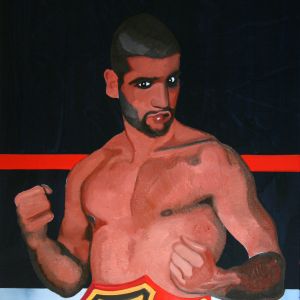 Le fiancé, 2008 - oil on canvas - 150 x 100 cm